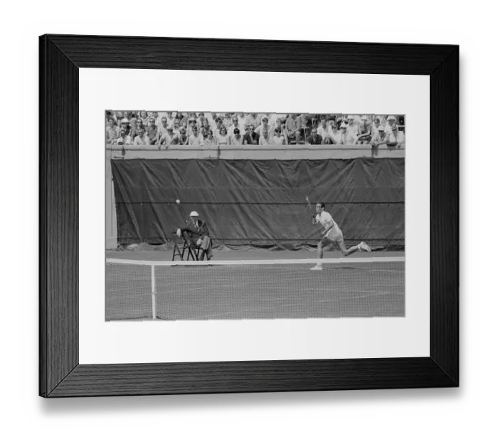 Framed Print : 1968 U.S. Open - Men's Singles Semifinal Framed Print : 1968 U.S. Open - Men's Singles Semifinal