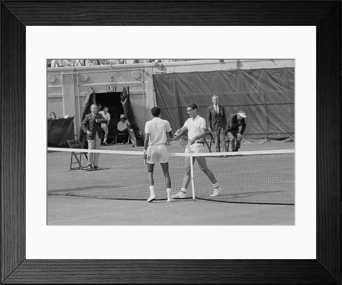 Framed Print : 1968 U.S. Open - Men's Singles Semifinal Framed Print : 1968 U.S. Open - Men's Singles Semifinal