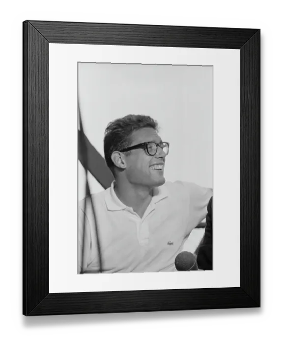 Framed Print : 1968 U.S. Open - Men's Singles Semifinal Framed Print : 1968 U.S. Open - Men's Singles Semifinal