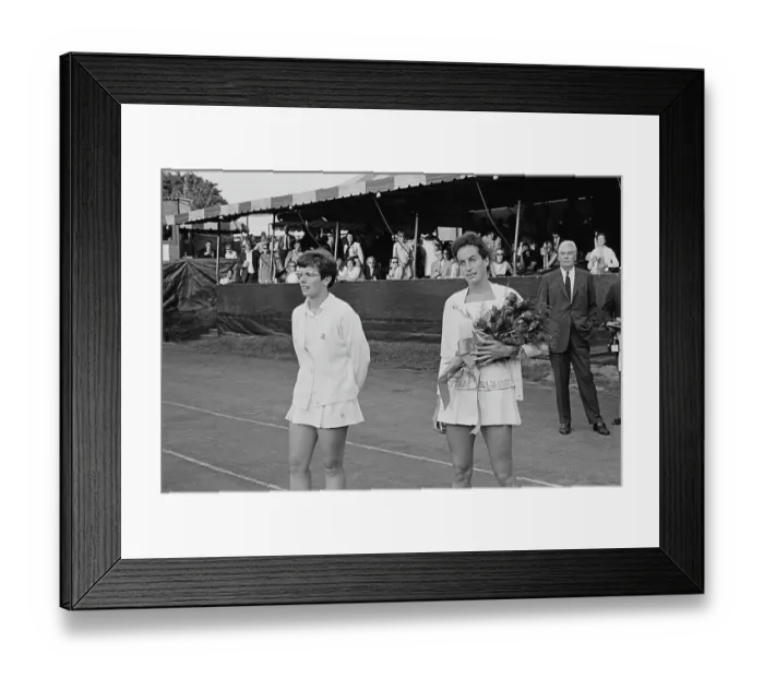 Framed Print : 1968 U.S. Open - Women's Singles Final Framed Print : 1968 U.S. Open - Women's Singles Final