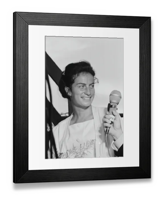 Framed Print : 1968 U.S. Open - Women's Singles Final