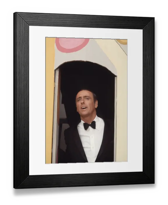Framed Print : Dick Martin On Laugh-In Framed Print : Dick Martin On Laugh-In