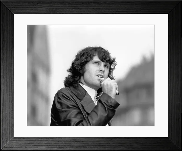 Framed Print : The Doors Performing In Frankfurt Framed Print : The Doors Performing In Frankfurt