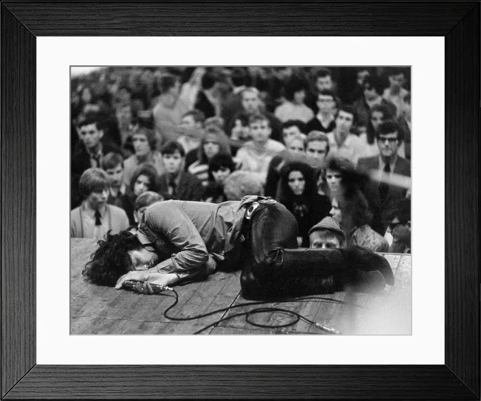 Framed Print : The Doors Performing In Frankfurt Framed Print : The Doors Performing In Frankfurt