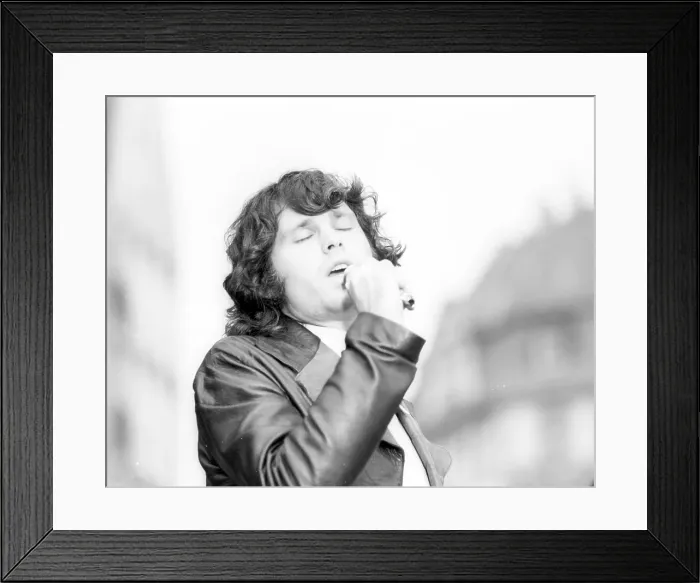 Framed Print : The Doors Performing In Frankfurt Framed Print : The Doors Performing In Frankfurt
