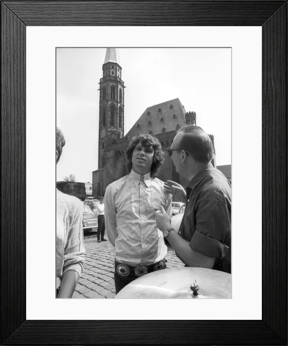 Framed Print : The Doors Performing In Frankfurt Framed Print : The Doors Performing In Frankfurt