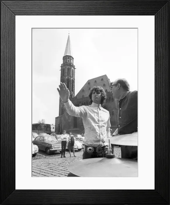 Framed Print : The Doors Performing In Frankfurt Framed Print : The Doors Performing In Frankfurt