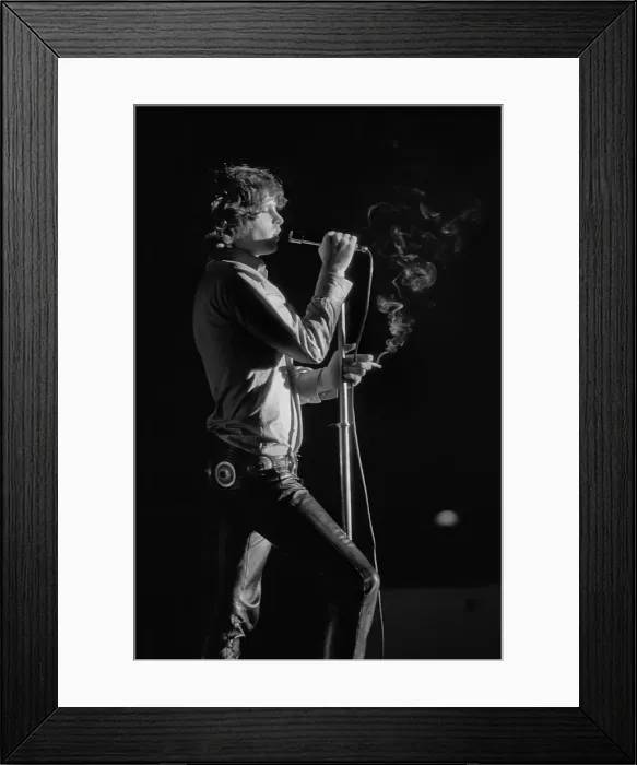 Framed Print : Jim Morrison Live Framed Print : Jim Morrison Live
