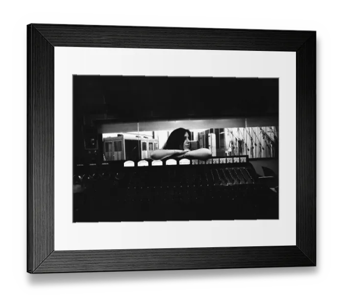 Framed Print : Laura Nyro In The Studio Framed Print : Laura Nyro In The Studio