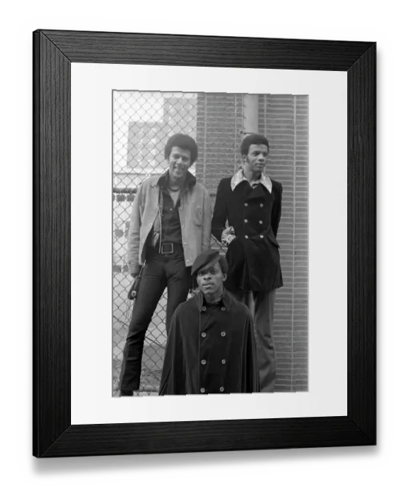 Framed Print : The Delfonics In NY