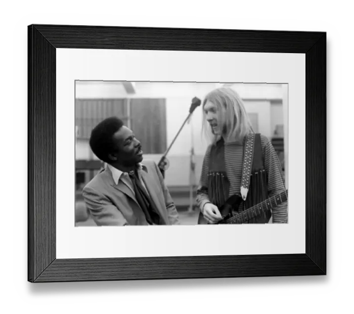 Framed Print : Pickett & Allman Recording Framed Print : Pickett & Allman Recording