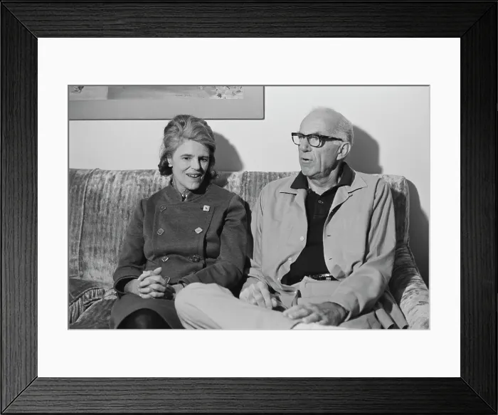 Framed Print : Dr And Mrs Spock Framed Print : Dr And Mrs Spock