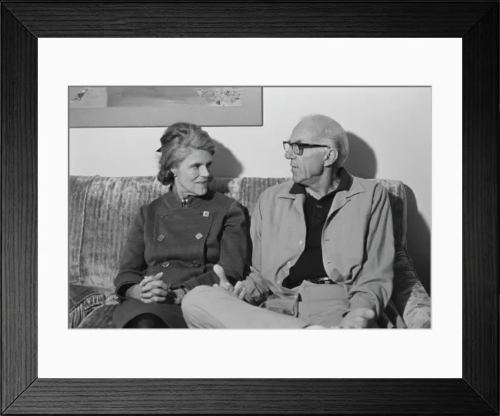 Framed Print : Dr And Mrs Spock Framed Print : Dr And Mrs Spock