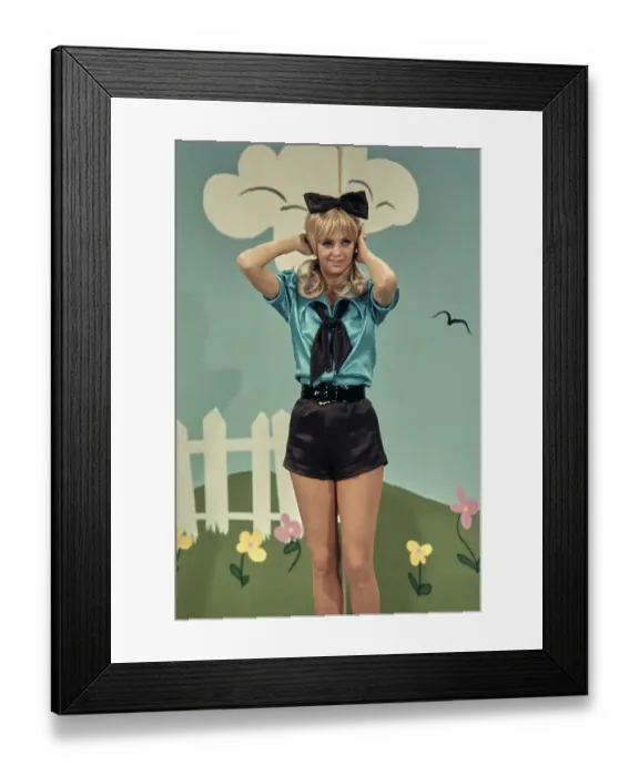 Framed Print : Goldie Hawn in Rowan & Martin's Laugh-In Framed Print : Goldie Hawn in Rowan & Martin's Laugh-In