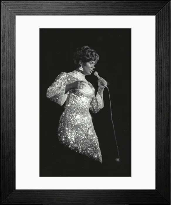 Framed Print : Carla Thomas In Memphis Framed Print : Carla Thomas In Memphis