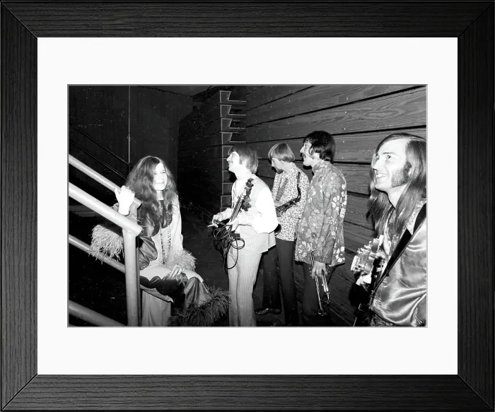 Framed Print : Photo of Janis Joplin