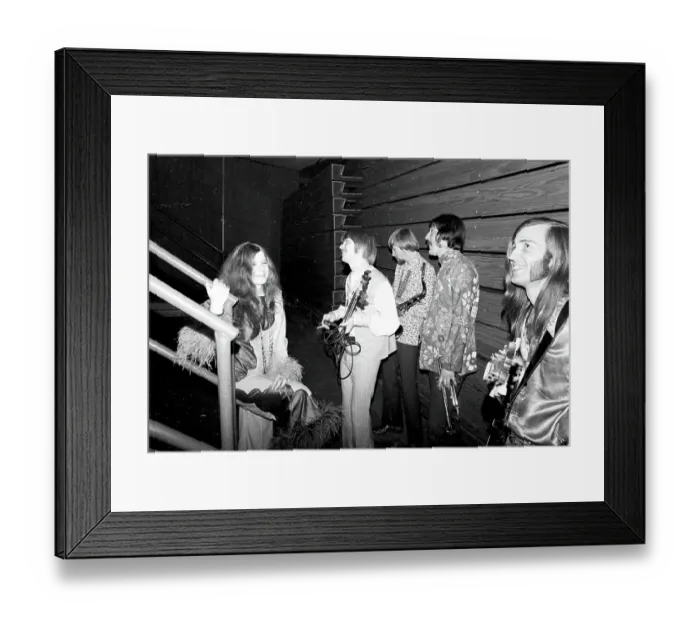 Framed Print : Photo of Janis Joplin Framed Print : Photo of Janis Joplin