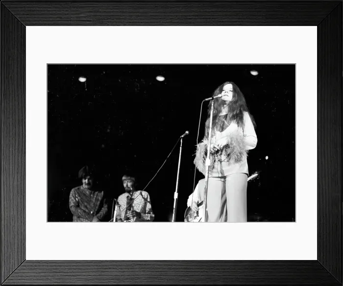 Framed Print : Photo of Janis Joplin Framed Print : Photo of Janis Joplin