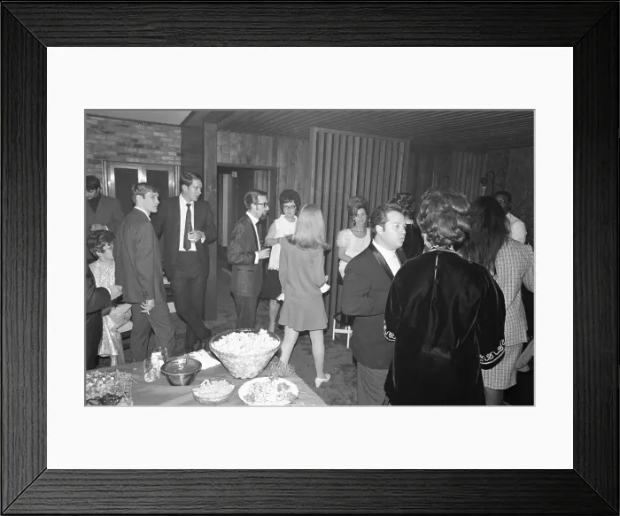 Framed Print : Stax Records Christmas Party Framed Print : Stax Records Christmas Party