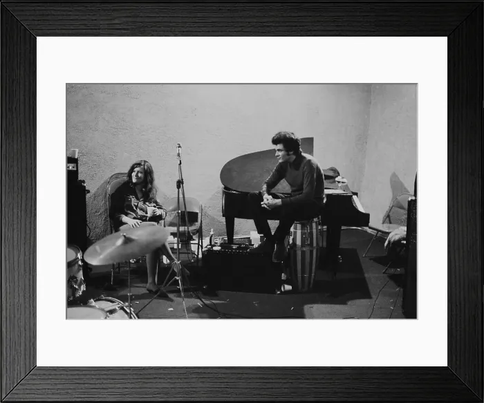 Framed Print : Mike Bloomfield And Janis Joplin Framed Print : Mike Bloomfield And Janis Joplin