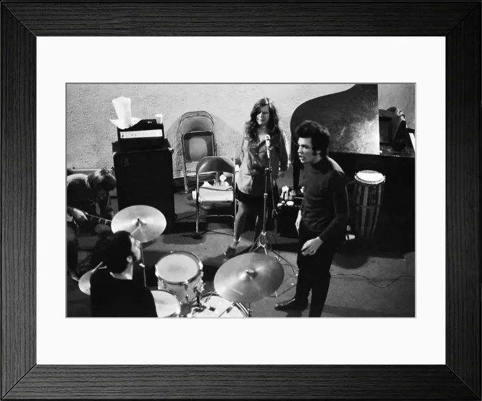 Framed Print : Mike Bloomfield And Janis Joplin Framed Print : Mike Bloomfield And Janis Joplin