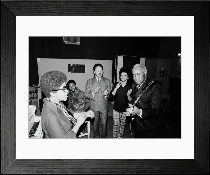 Framed Print : The Staple Singers Framed Print : The Staple Singers