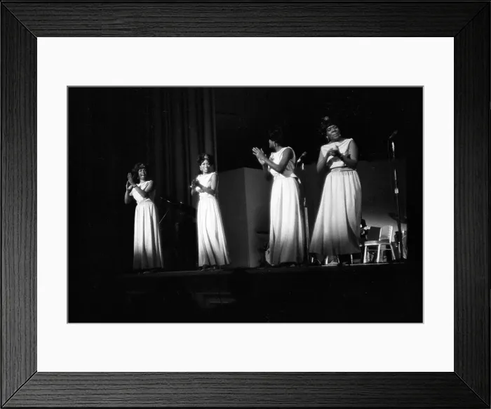 Framed Print : The Sweet Inspirations Performing Framed Print : The Sweet Inspirations Performing