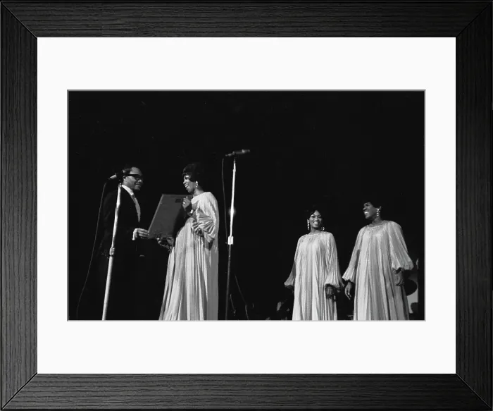 Framed Print : The Sweet Inspirations Performing Framed Print : The Sweet Inspirations Performing