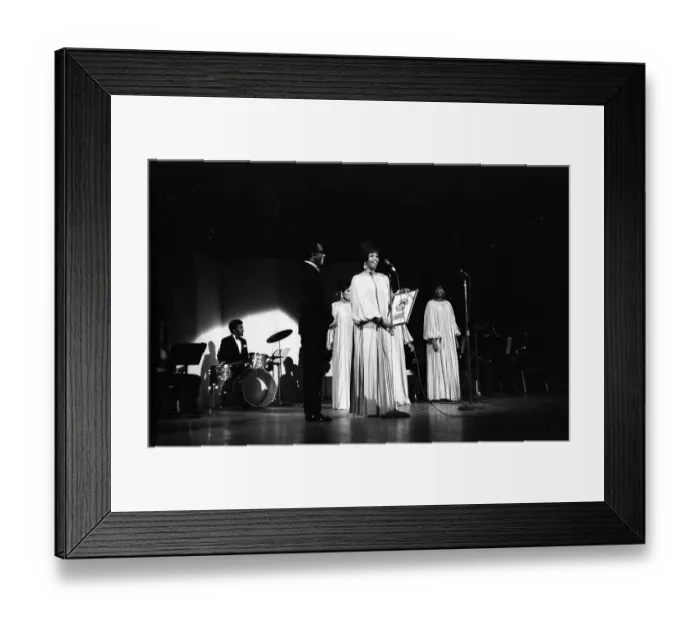 Framed Print : The Sweet Inspirations Performing Framed Print : The Sweet Inspirations Performing