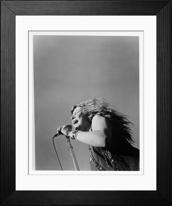 Framed Print : Photo of Janis Joplin Framed Print : Photo of Janis Joplin