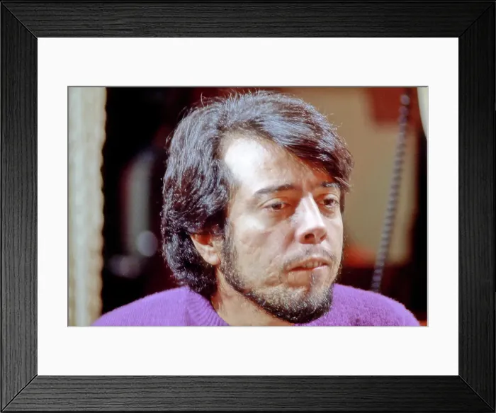Framed Print : Sergio Mendes In The Studio Framed Print : Sergio Mendes In The Studio