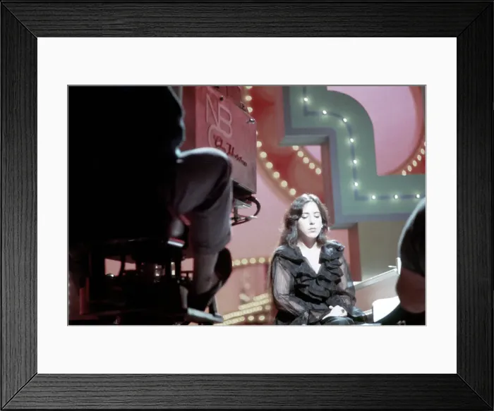 Framed Print : Laura Nyro On A TV Show Framed Print : Laura Nyro On A TV Show