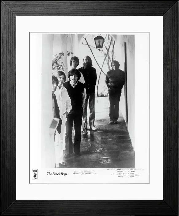 Framed Print : Beach Boys Portrait Framed Print : Beach Boys Portrait