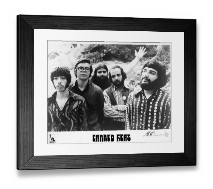Framed Print : Canned Heat Portrait Framed Print : Canned Heat Portrait