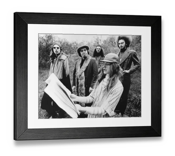 Framed Print : Captain Beefheart And His Magic Band Framed Print : Captain Beefheart And His Magic Band