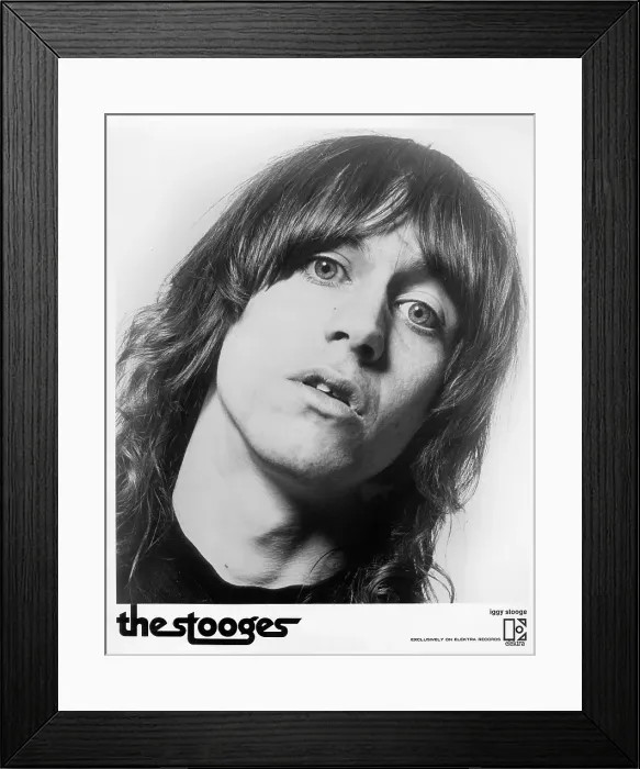 Framed Print : Iggy Pop Portrait Framed Print : Iggy Pop Portrait