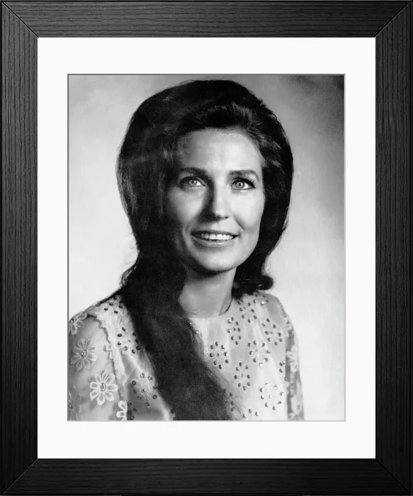 Framed Print : Loretta Lynn Portrait Framed Print : Loretta Lynn Portrait