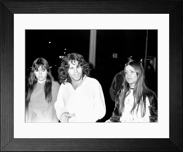 Framed Print : Jim Morrison Attends An Event Framed Print : Jim Morrison Attends An Event