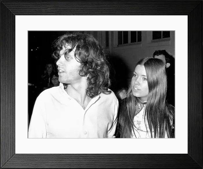 Framed Print : Jim Morrison Attends An Event Framed Print : Jim Morrison Attends An Event