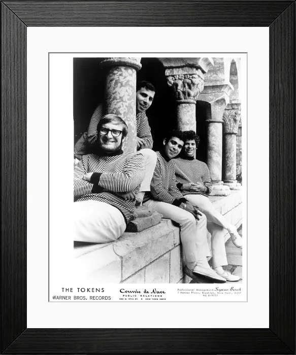 Framed Print : The Tokens Portrait Session Framed Print : The Tokens Portrait Session