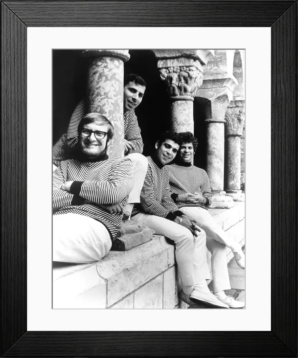 Framed Print : The Tokens Portrait Session Framed Print : The Tokens Portrait Session