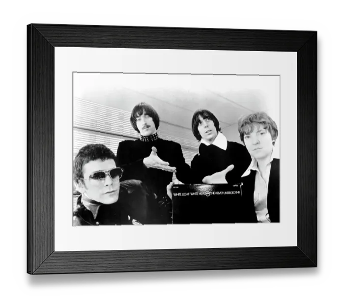 Framed Print : Velvet Underground Portrait Framed Print : Velvet Underground Portrait