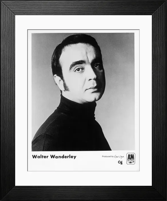 Framed Print : Walter Wanderley Portrait Session Framed Print : Walter Wanderley Portrait Session