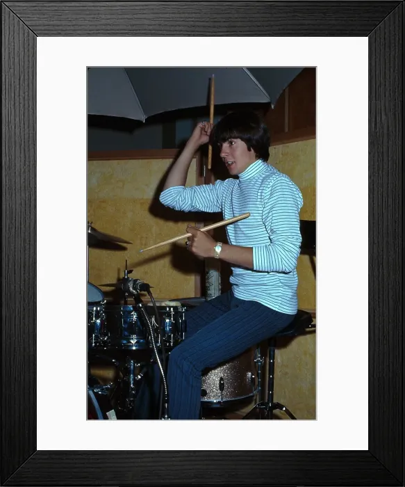 Framed Print : Singer Davy Jones of the pop band The Monkees Framed Print : Singer Davy Jones of the pop band The Monkees