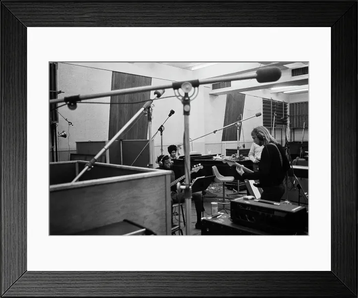 Framed Print : Recording of Aretha Franklin's Version of The Weight At Atlantic Studios Framed Print : Recording of Aretha Franklin's Version of The Weight At Atlantic Studios