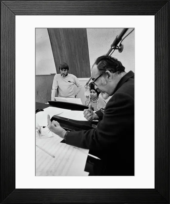 Framed Print : Recording of Aretha Franklin's Album This Girl's in Love with You At Atlantic Studios Framed Print : Recording of Aretha Franklin's Album This Girl's in Love with You At Atlantic Studios
