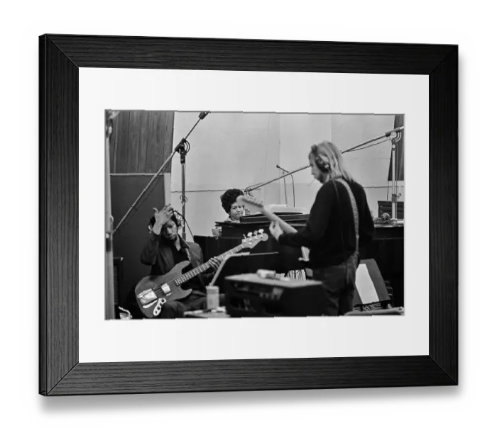 Framed Print : Recording of Aretha Franklin's Version of The Weight At Atlantic Studios Framed Print : Recording of Aretha Franklin's Version of The Weight At Atlantic Studios