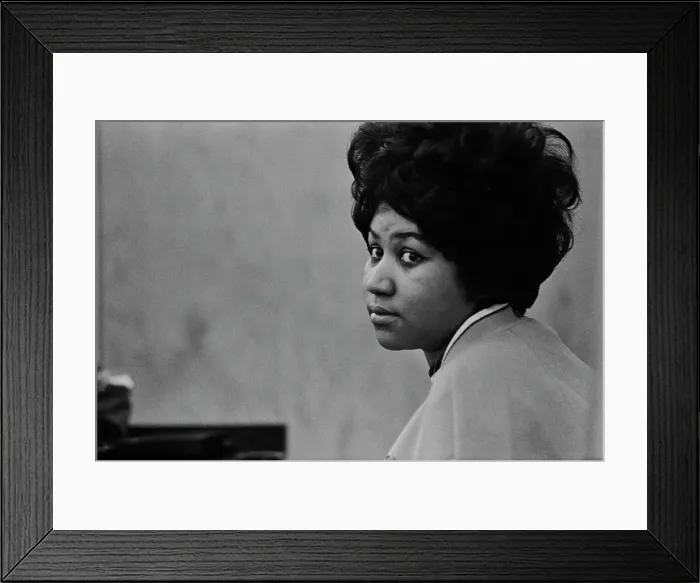 Framed Print : Recording of Aretha Franklin's Album This Girl's in Love with You At Atlantic Studios Framed Print : Recording of Aretha Franklin's Album This Girl's in Love with You At Atlantic Studios