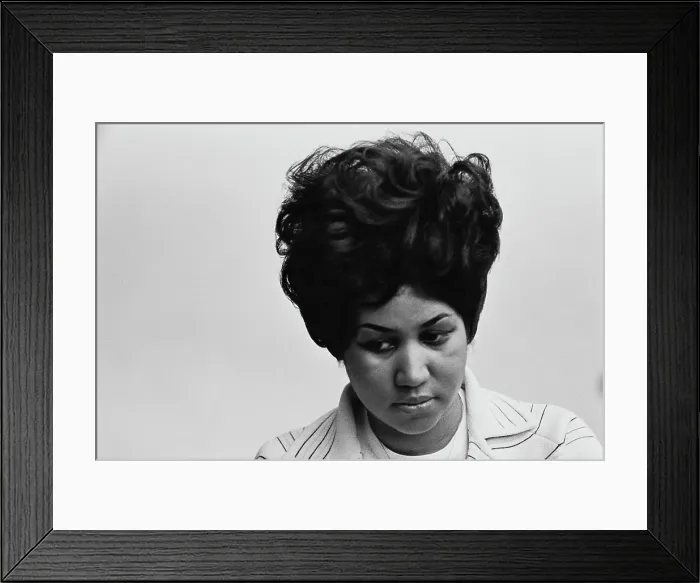 Framed Print : Recording of Aretha Franklin's Album This Girl's in Love with You At Atlantic Studios Framed Print : Recording of Aretha Franklin's Album This Girl's in Love with You At Atlantic Studios