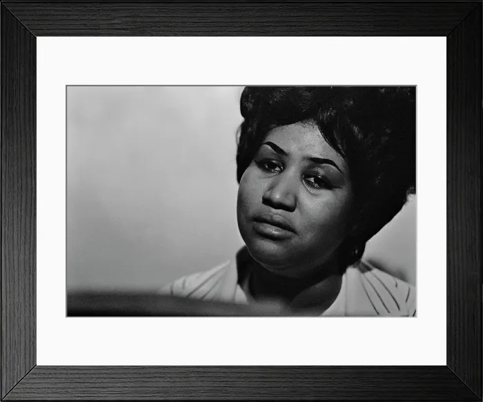 Framed Print : Recording of Aretha Franklin's Album This Girl's in Love with You At Atlantic Studios Framed Print : Recording of Aretha Franklin's Album This Girl's in Love with You At Atlantic Studios